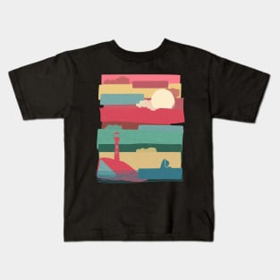 Beacon and Sea Kids T-Shirt